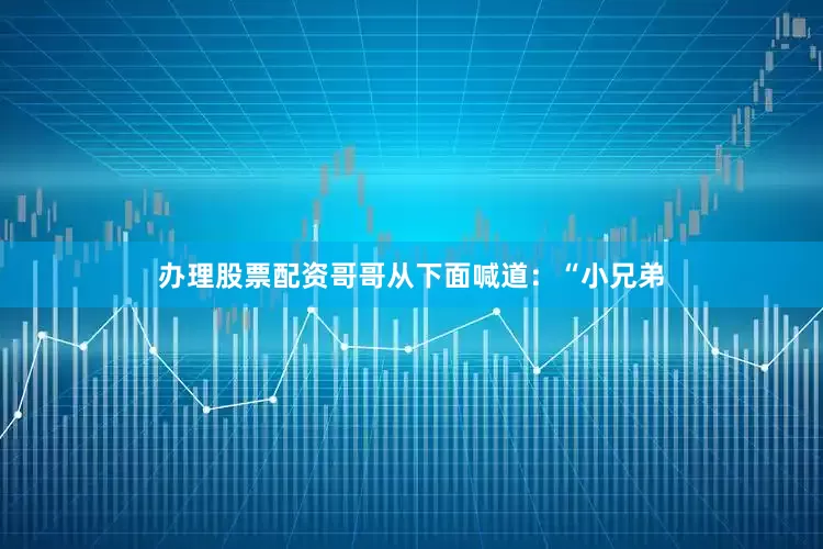 办理股票配资哥哥从下面喊道：“小兄弟