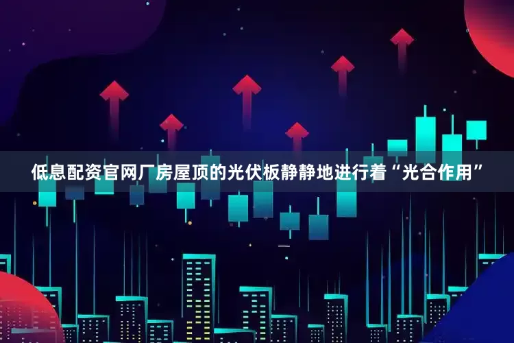 低息配资官网厂房屋顶的光伏板静静地进行着“光合作用”