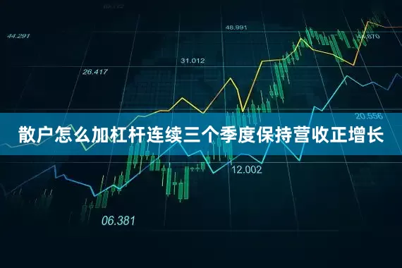 散户怎么加杠杆连续三个季度保持营收正增长