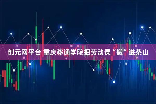 创元网平台 重庆移通学院把劳动课“搬”进茶山